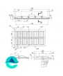 750х400 решетка водоприемная чугунная, кл. D